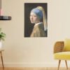 Girl with a Pearl Earring – Johannes Vermeer (Poster Print)