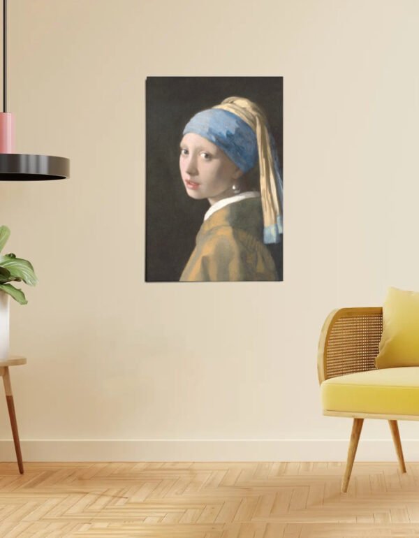 Girl with a Pearl Earring – Johannes Vermeer (Poster Print)