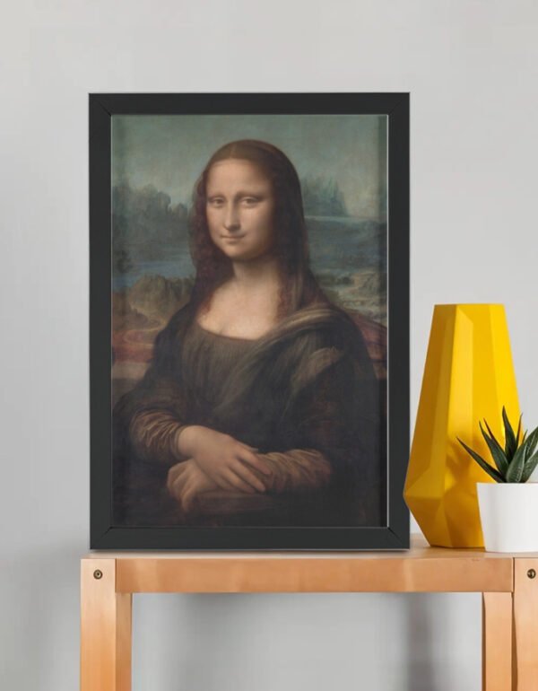 Mona Lisa – Leonardo da Vinci (Framed Art Print)