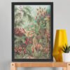 Mosses – Muscinae – Laubmoose from Kunstformen der Natur – Ernst Haeckel (Framed Art Print) A3 "Mosses" – Muscinae – Laubmoose from Kunstformen der Natur – Ernst Haeckel (Framed Art Print)