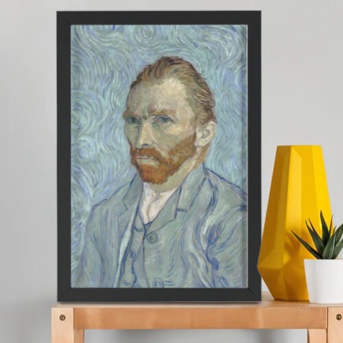 Self-Portrait – Vincent van Gogh (1889) (Framed Art Print)