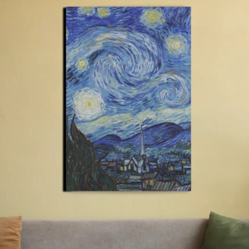 Starry Night – Vincent van Gogh (Canvas Wall Art)