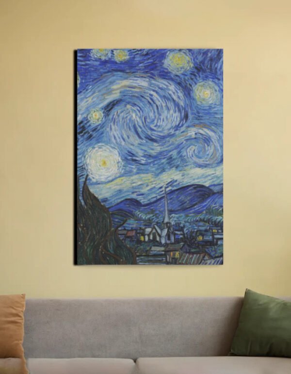 Starry Night – Vincent van Gogh (Canvas Wall Art)