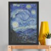 Starry Night – Vincent van Gogh (Framed Art Print)