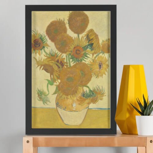 Sunflowers – Vincent van Gogh (Framed Art Print)