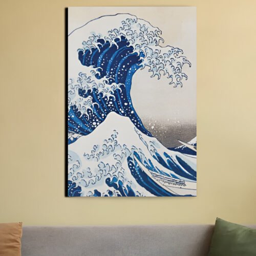 The Great Wave off Kanagawa – Katsushika Hokusai (Canvas Wall Art)